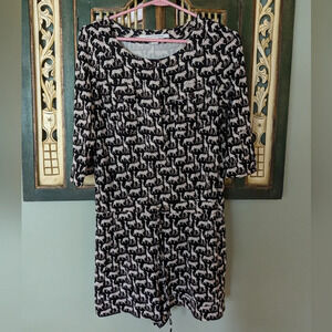 Diane von Furstenberg Opal Jungle Animal-Pattern Short Jumpsuit size 8
